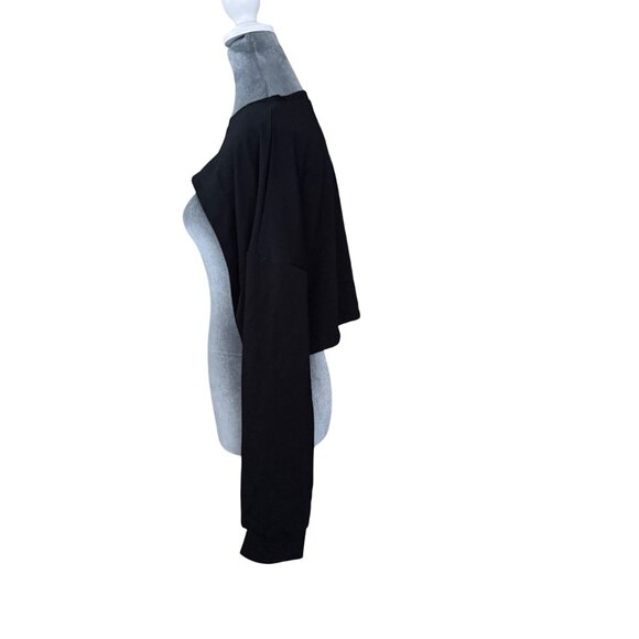 Shein Curve Black Cutout Long Sleeve Top 2XL NWOT - Picture 2 of 6